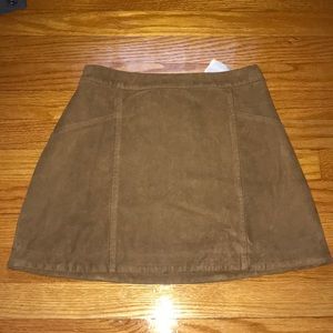 Abercrombie and Fitch Suede Women’s Skirt